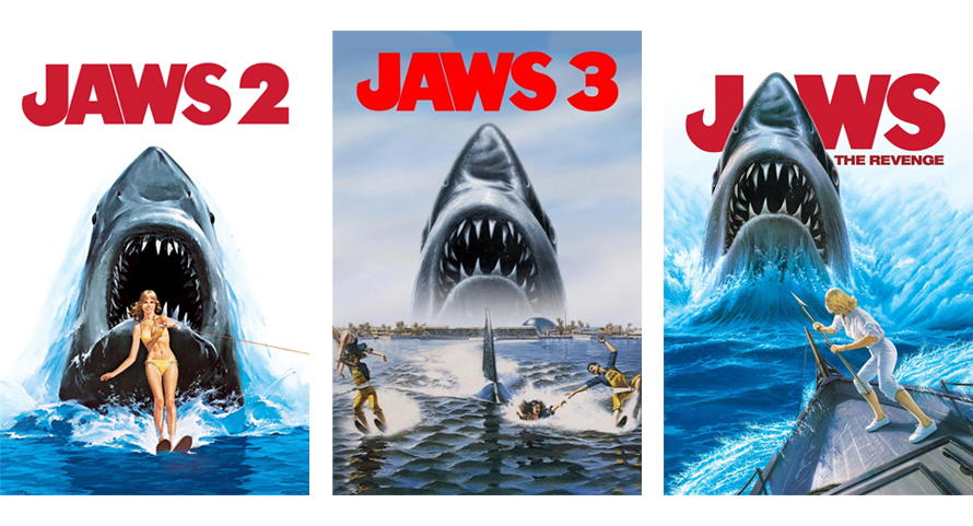 Affiches officielles de la série JAWS