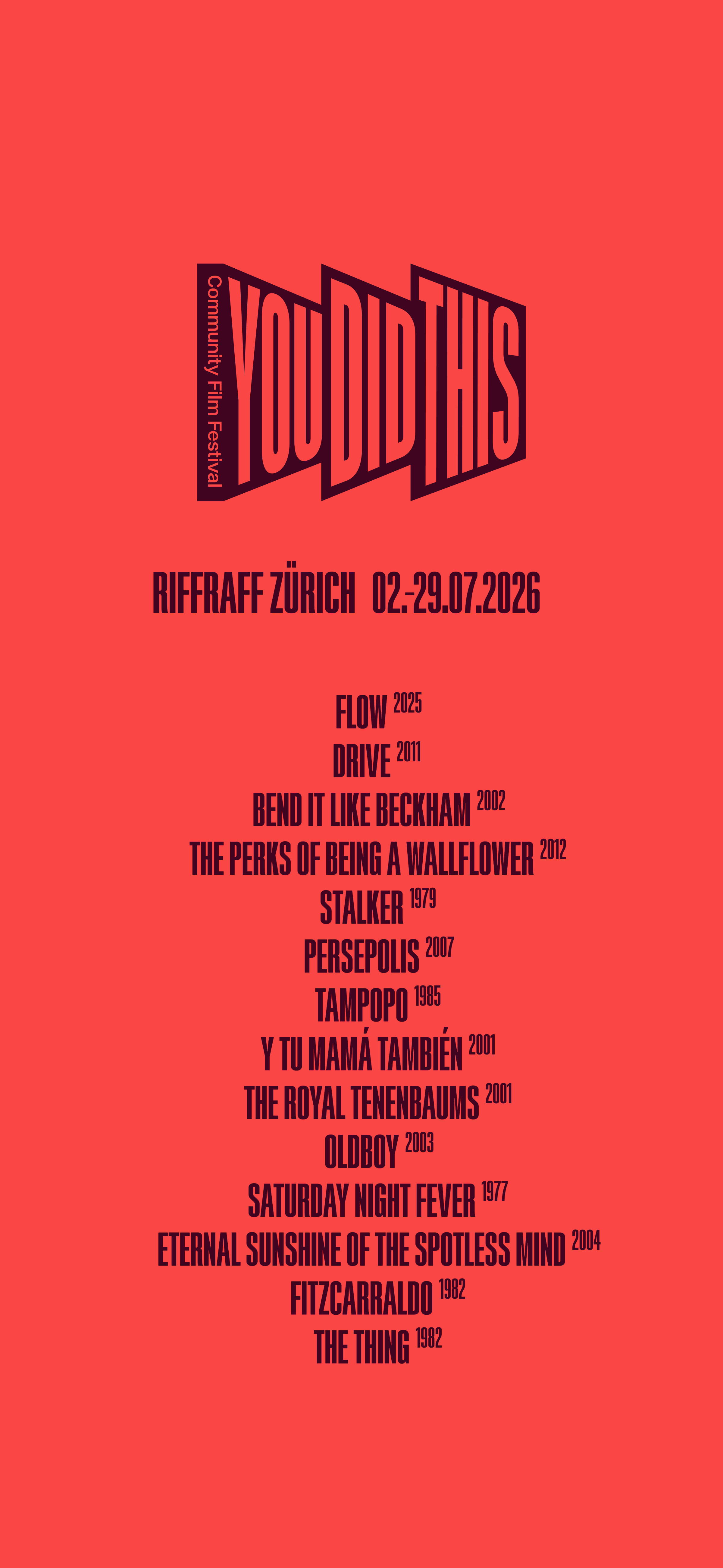 YDT 2026 Tickets Riffraff
