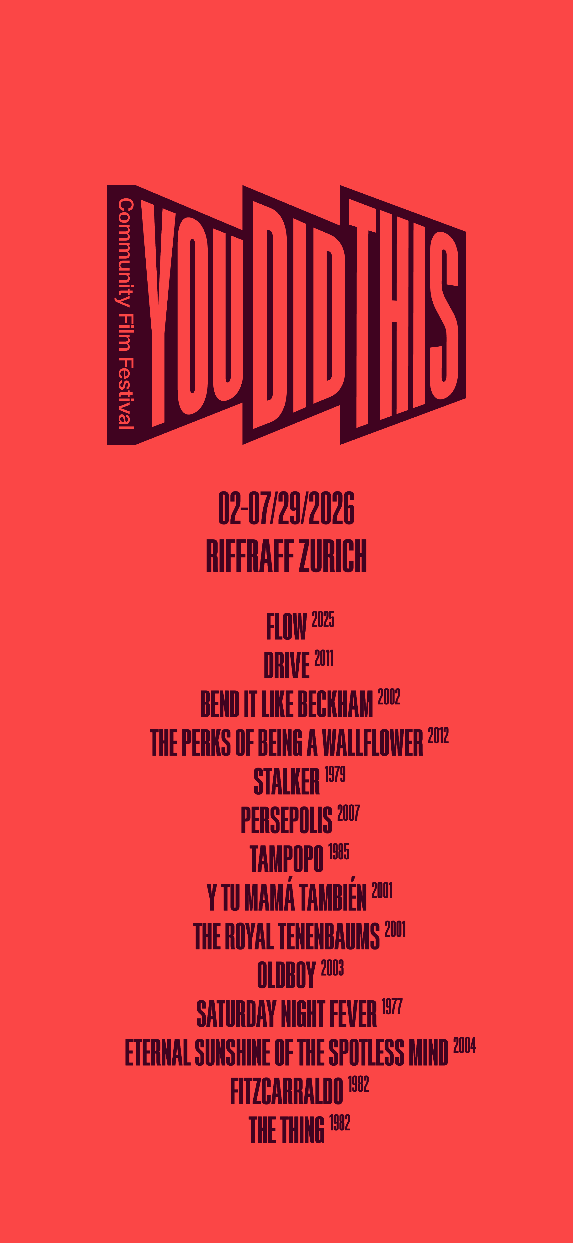 YDT 2026 Tickets Riffraff