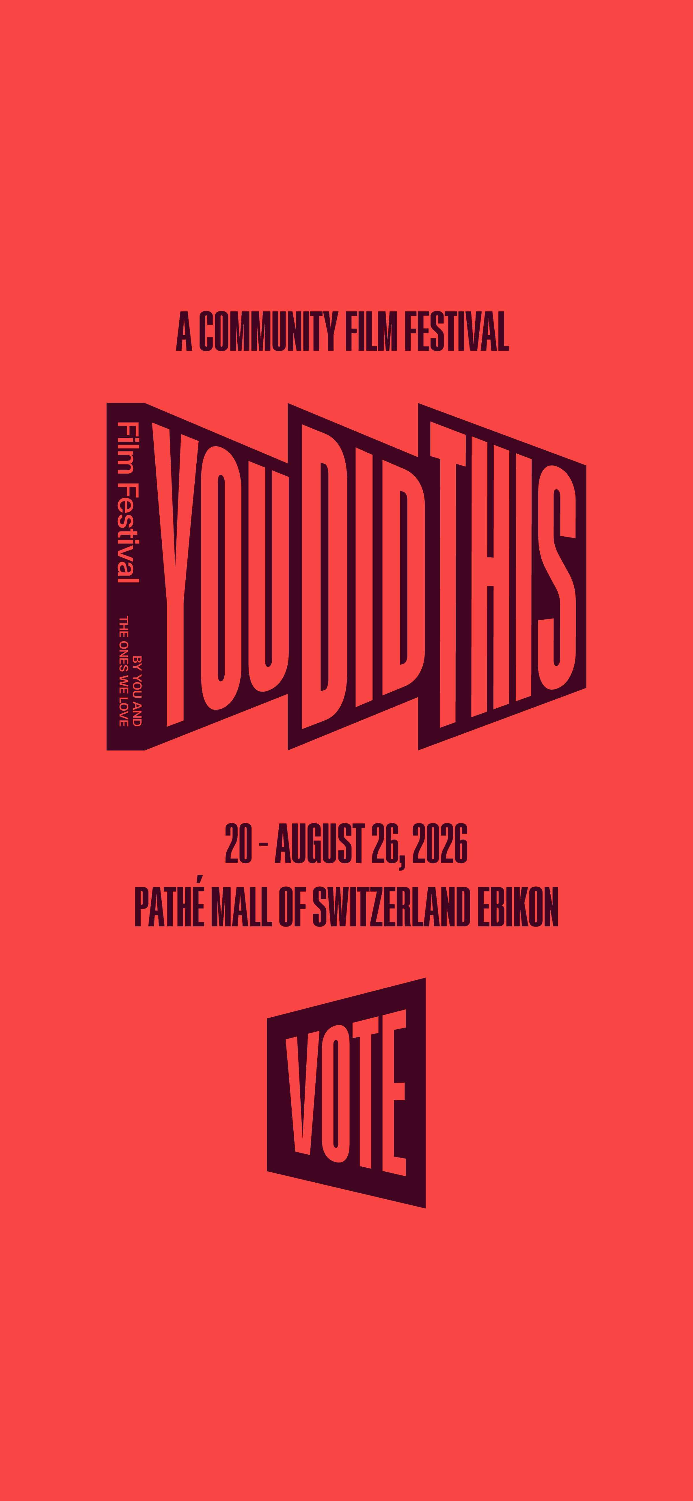 YDT 2026 Pathé Mall of Switzerland