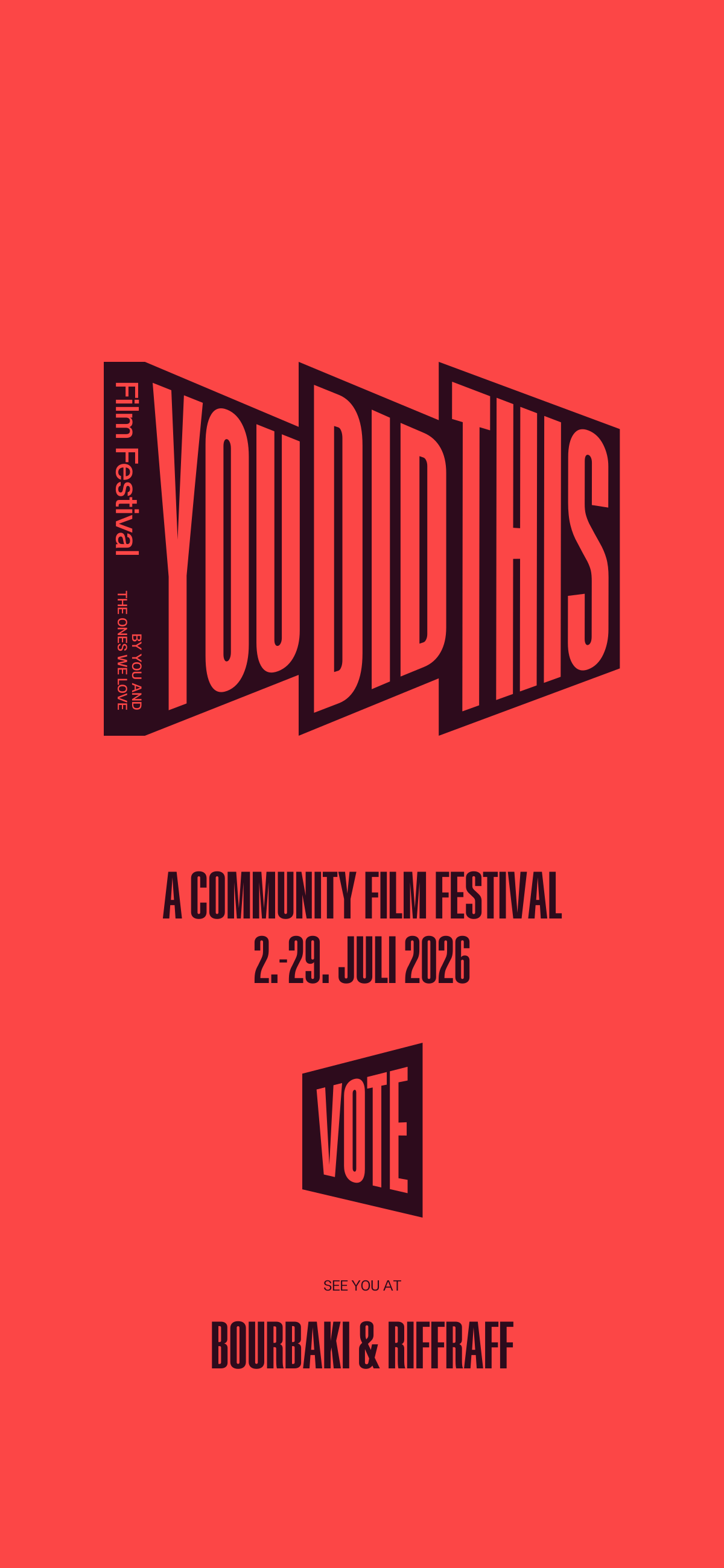 YDT 2026 Riffraff & Bourbaki